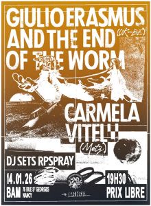 Giulio Erasmus & the end of the worm